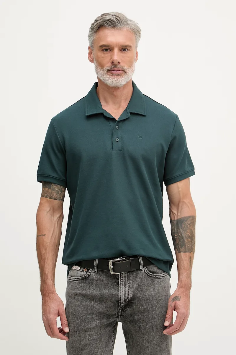 Calvin Klein Jeans πόλο Ανδρικό με βαμβάκι
