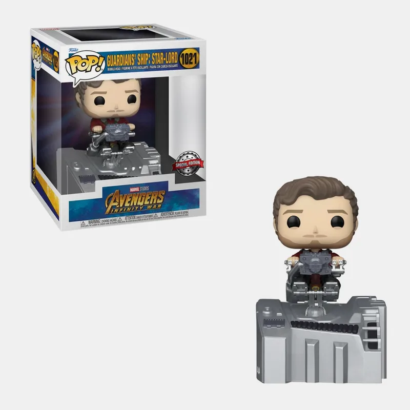 Funko Pop! Deluxe: Guardians' Ship: Star - Lord - Avengers Infinity War 1021 Φιγούρα (9000158634_1523)