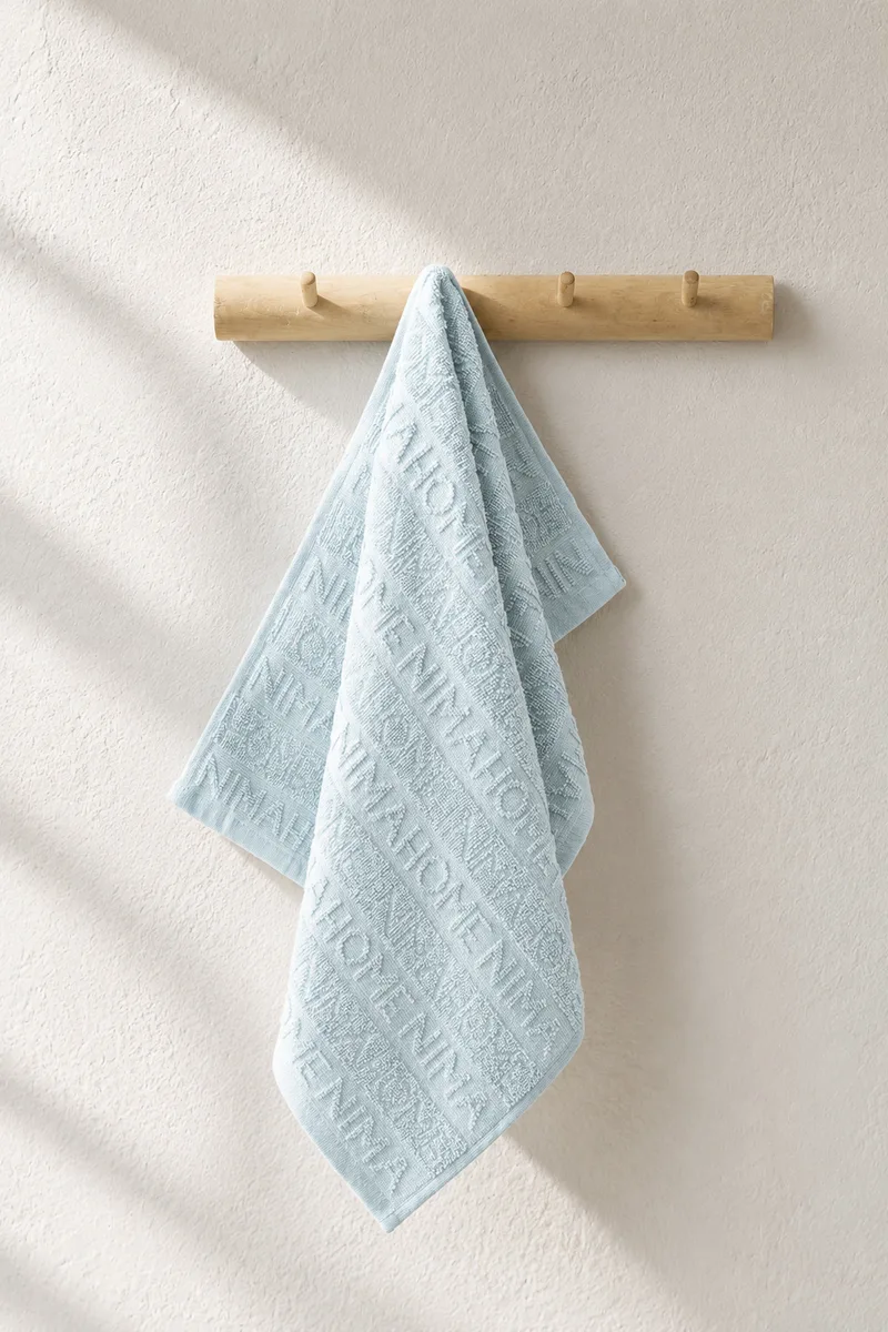Πετσετα Κουζινας Βαμβακερη Label Dusty Aqua Nima 60x40x0cm Μονόχρωμο