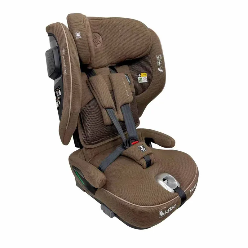 Κάθισμα Αυτοκινήτου Bebe Stars Flexy Isofix I-Size 76-150Cm Coffee 934-182