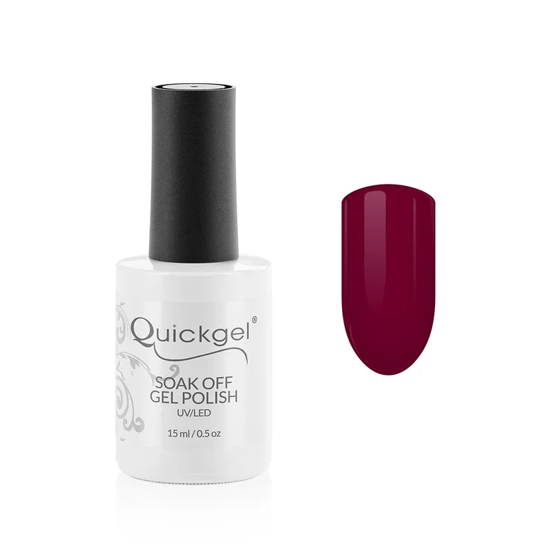 Quickgel No 895 - Carmine Regular Ημιμόνιμο Βερνίκι 15ml