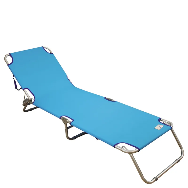 Ξαπλώστρα Παραλίας Summer Club Αλουμινίου Φ22mm Εκρού 188x58x24cm 19351