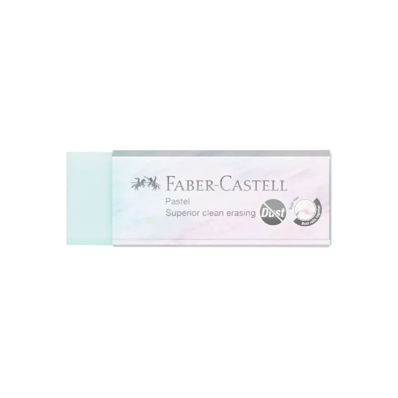 Faber-Castell 187392_L Γόμα για Μολύβι Dust Free Pastel Γαλάζια