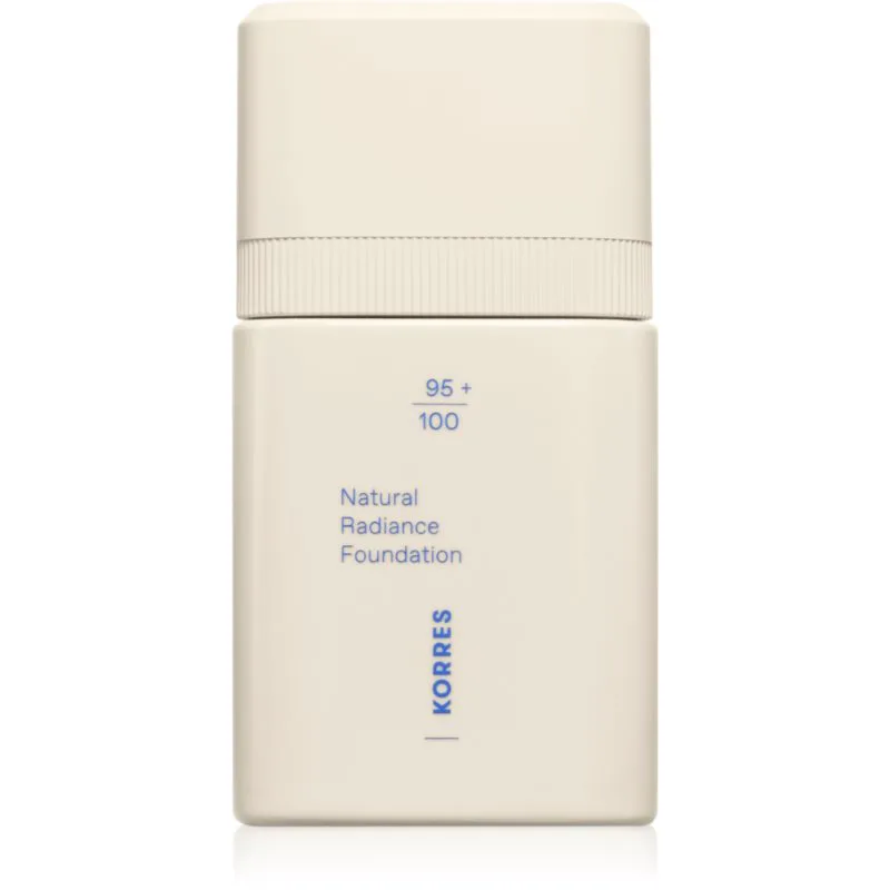 Korres Natural Sheer Foundation ελαφρύ μεικ απ για φυσική εμφάνιση απόχρωση 03 Tan 30 ml