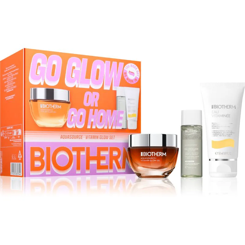Biotherm Aquasource Vitamin Glow Gel σετ δώρου για γυναίκες