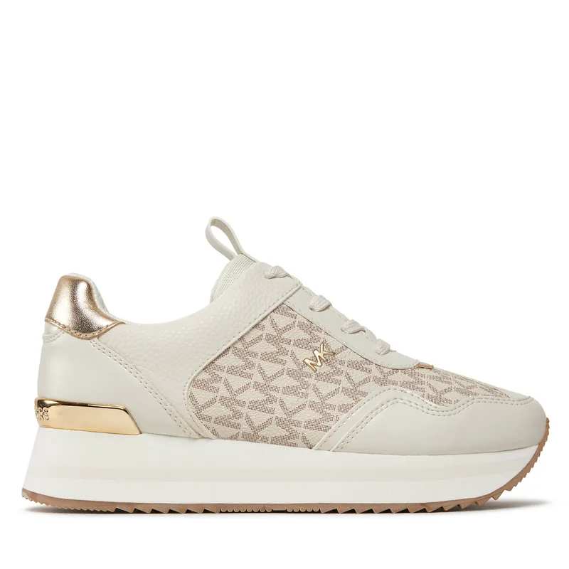 Αθλητικά MICHAEL Michael Kors Raina Trainer 43R4RNFSAB Εκρού