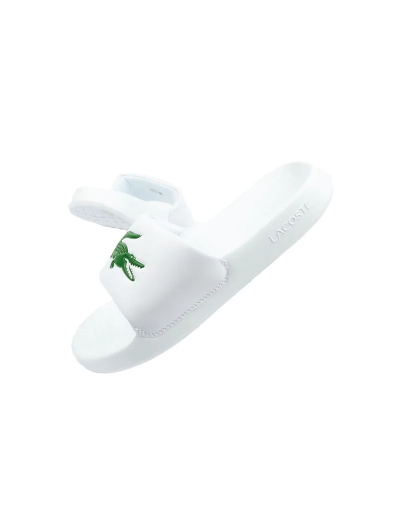 Lacoste Ανδρικά Slides Λευκά 45CFA0002082