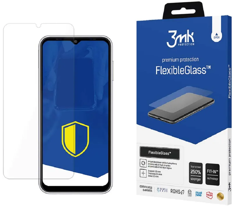 3MK Premium Flexible Glass - Αντιχαρακτικό Υβριδικό Προστατευτικό Γυαλί Οθόνης - Samsung Galaxy A14 - 0.3mm (5903108513302)