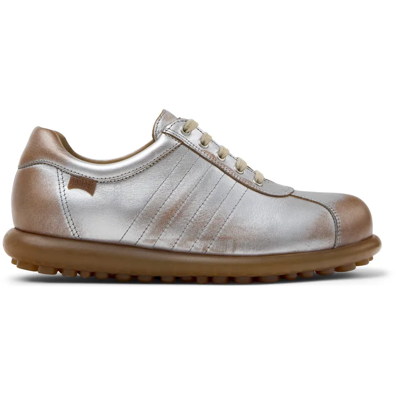 CAMPER Pelotas - Casual παπούτσια Για Γυναικεία - Γκρι,Καφέ, Μέγεθος 42, Smooth leather