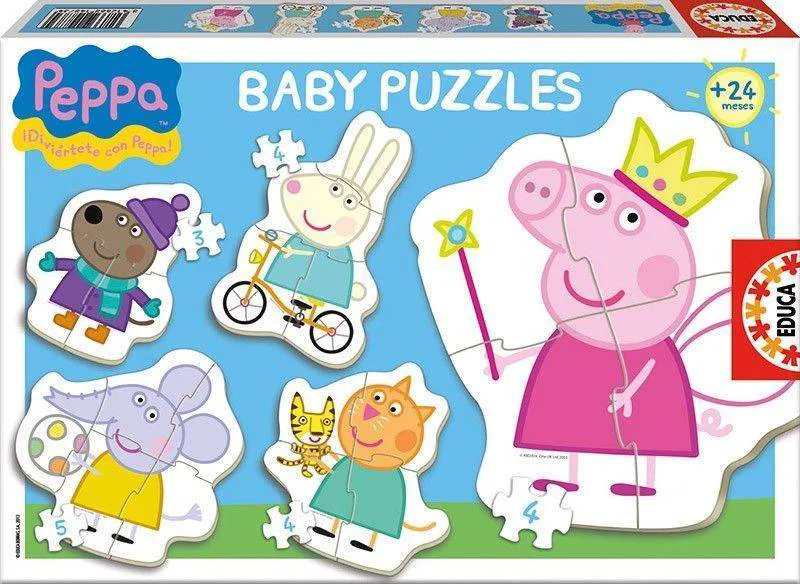 ΠΑΖΛ EDUCA DISNEY PEPPA 3-4-5 ΤΜΧ (15622)