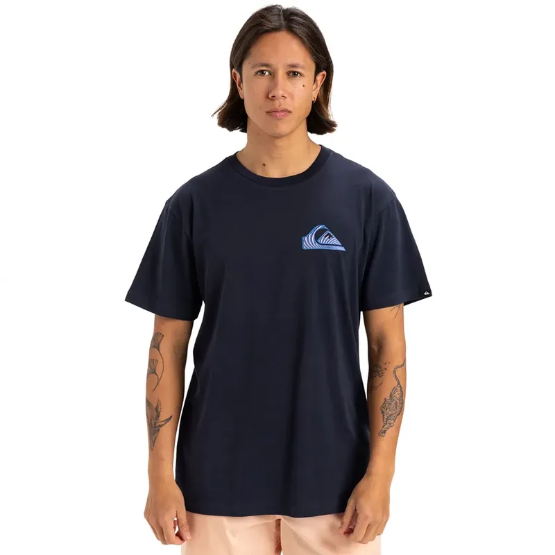 Quiksilver Ανδρικό T-shirt Window Pane EQYZT08055-KTP0 Μπλε