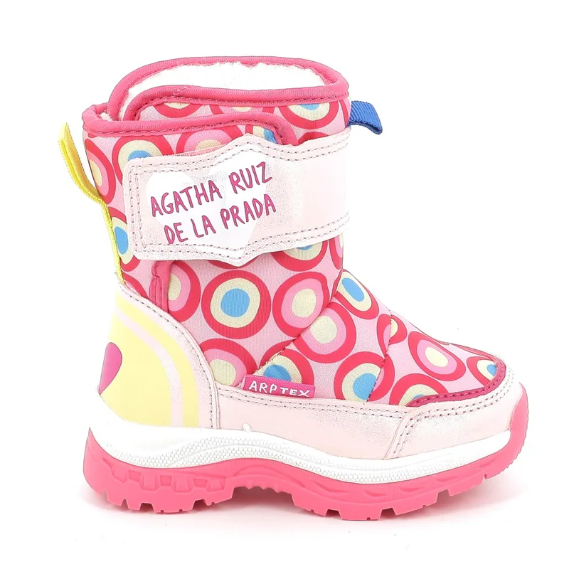 Παιδική Μπότα Apres Ski για Κορίτσι Agatha Ruiz De La Prada Χρώματος Ροζ 251990-B032
