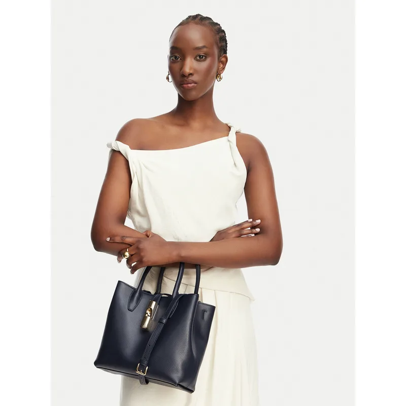 Τσάντα Furla Goccia S WB01949 ARE000 KH 4852S Σκούρο μπλε