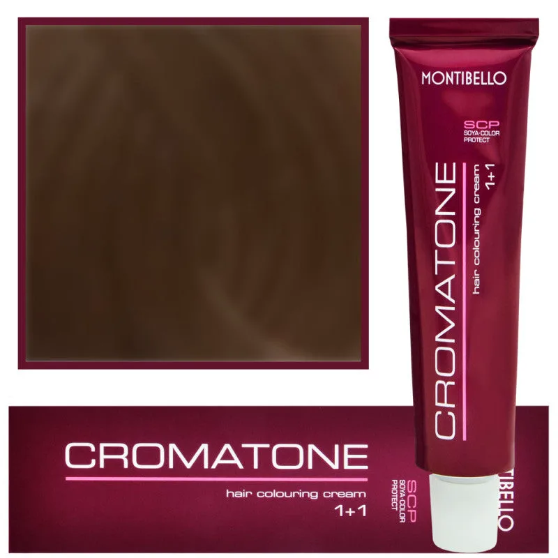 Hair dye Montibello Cromatone 60ml 7.60 | Medium brown blonde naturale