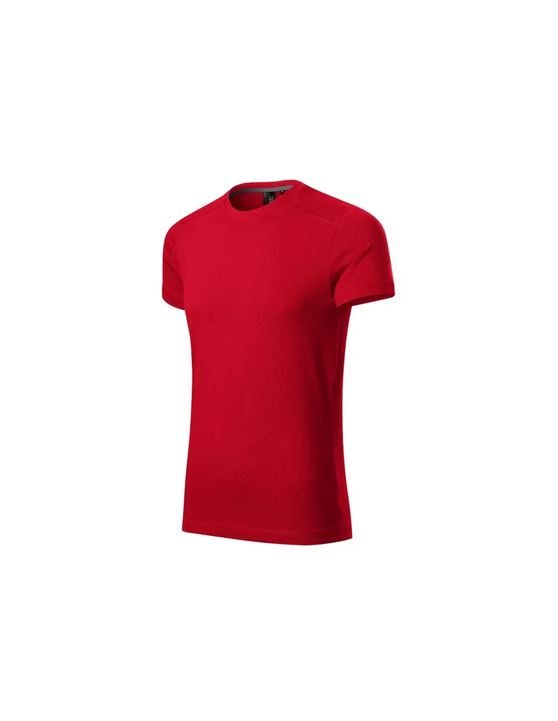 Malfini Ανδρικό Διαφημιστικό T-shirt Κοντομάνικο σε Κόκκινο Χρώμα MLI-15071