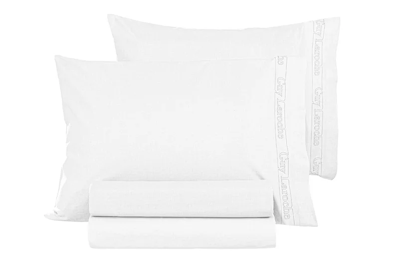 Ζεύγος Μαξιλαροθήκες Color Plus White 50Χ70