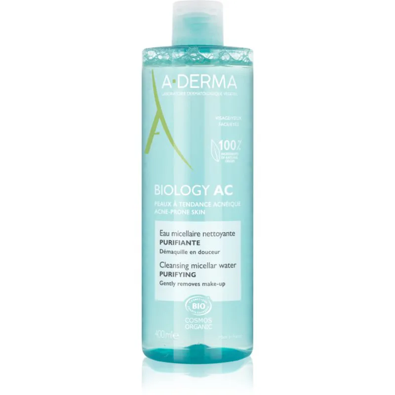 A-Derma Biology AC μικυλλιακό νερό καθαρισμού 400 ml