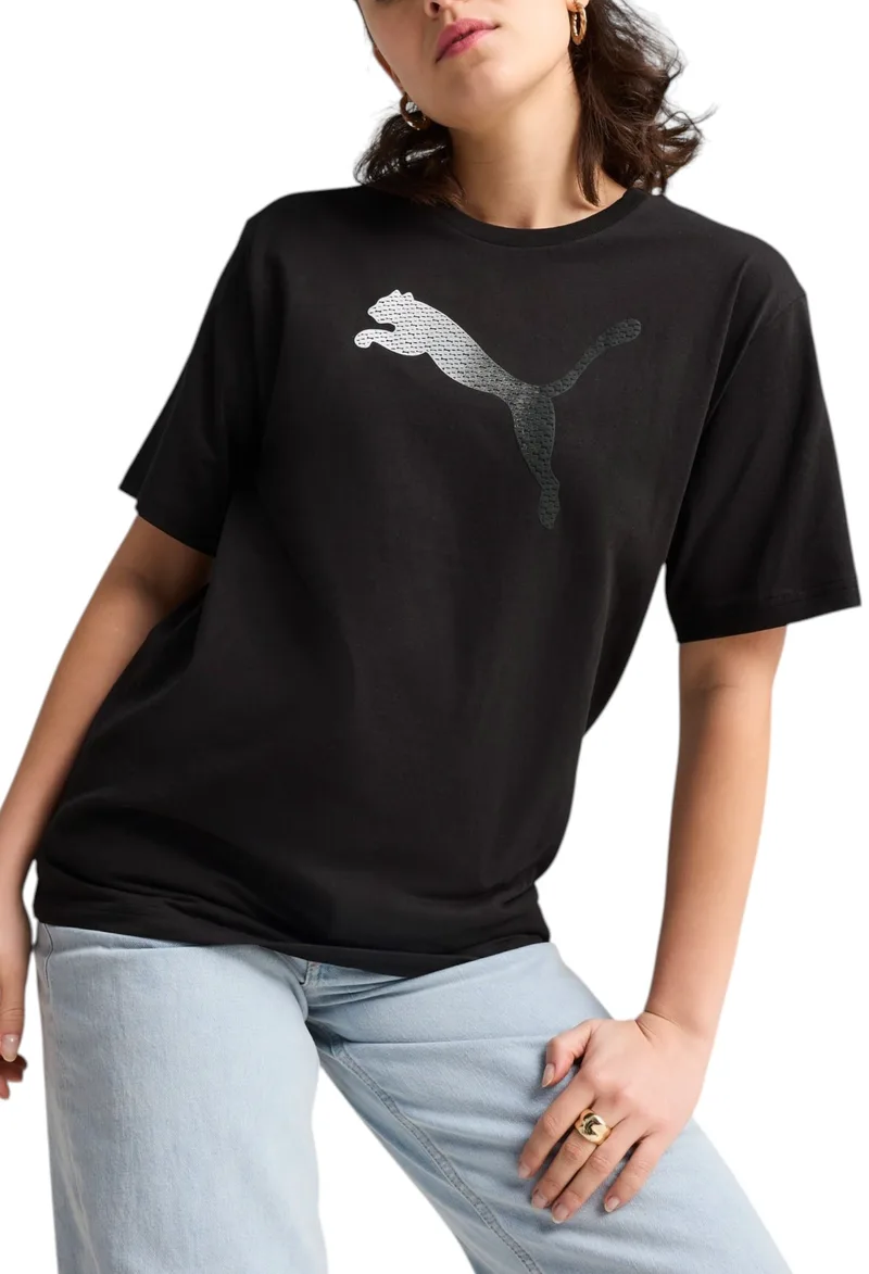 Μπλούζα Κοντομάνικη Puma Graphic Relaxed Tee 685054-01 Γυναικείο