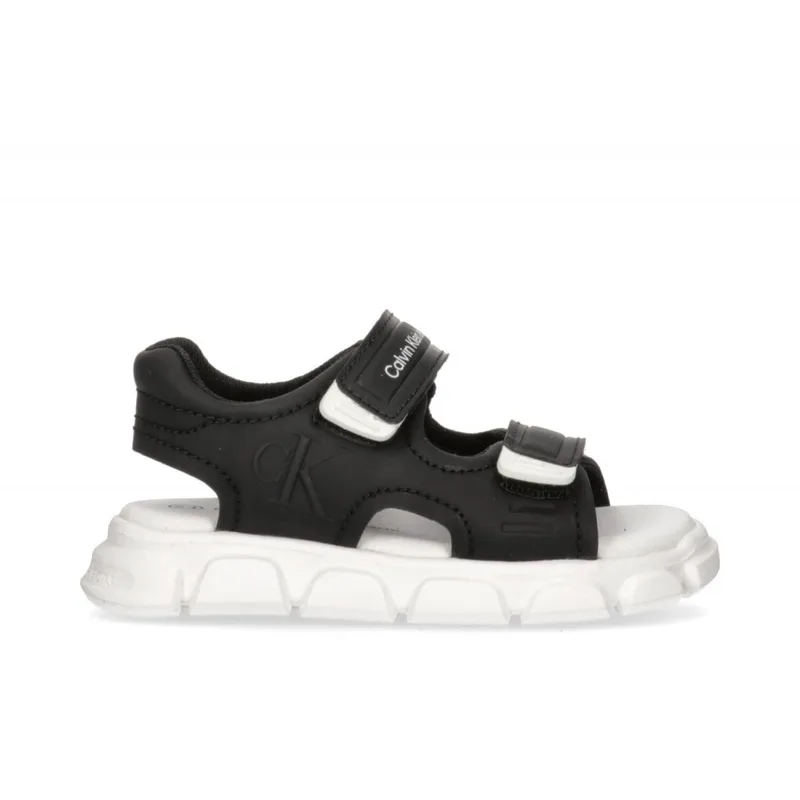 Παιδικά Πέδιλα Calvin Klein Αγόρι V1B2-80905-1355 999 Μαύρα (20-23)