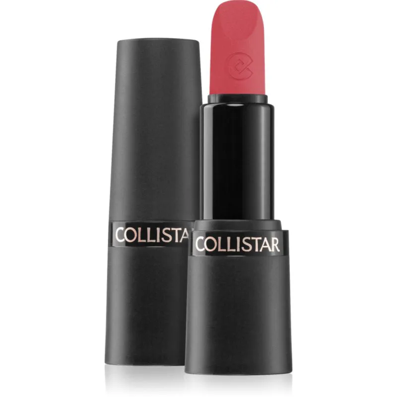 Collistar Puro Matte Lipstick μακράς διαρκείας κραγιόν απόχρωση 102 ROSA ANTICO 3.5 ml