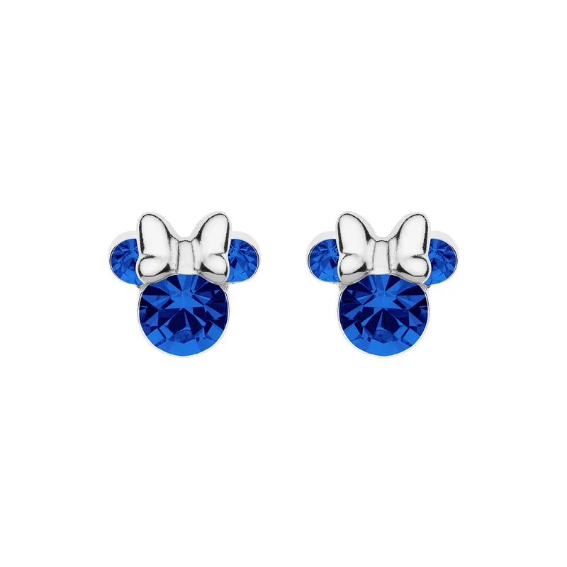 DISNEY Ασημένια Σκουλαρίκια Με τη Minnie Mouse ES00028SSEPL.CS