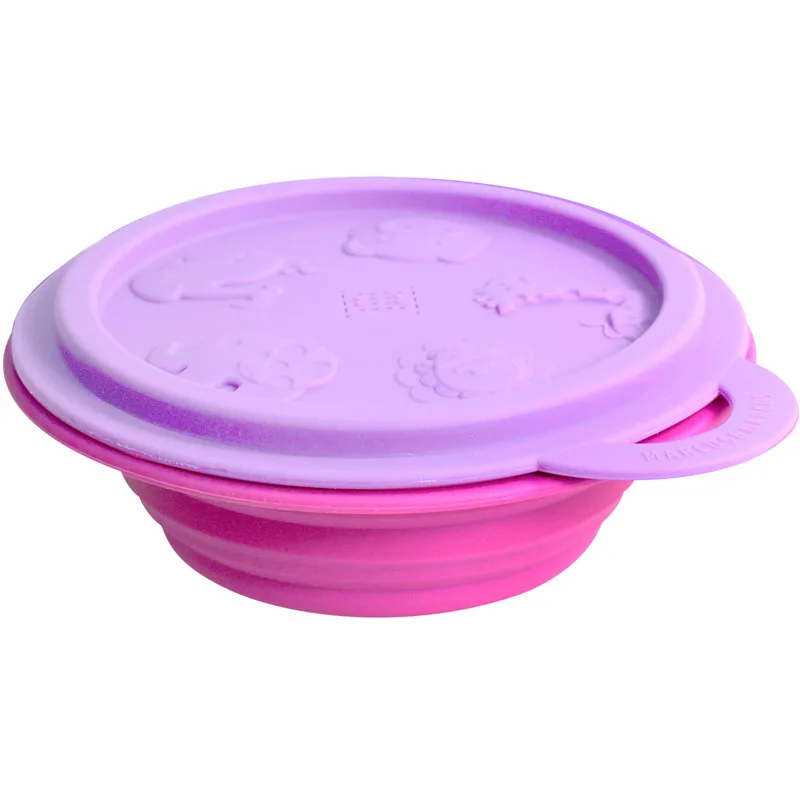 Φαγητοδοχείο Πτυσσόμενο Marcus & Marcus BB02WL Whale 260ml
