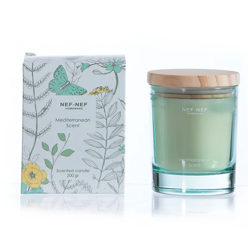 Αρωματικό Κερί 200 Gr Nef Nef Mediterranean Green