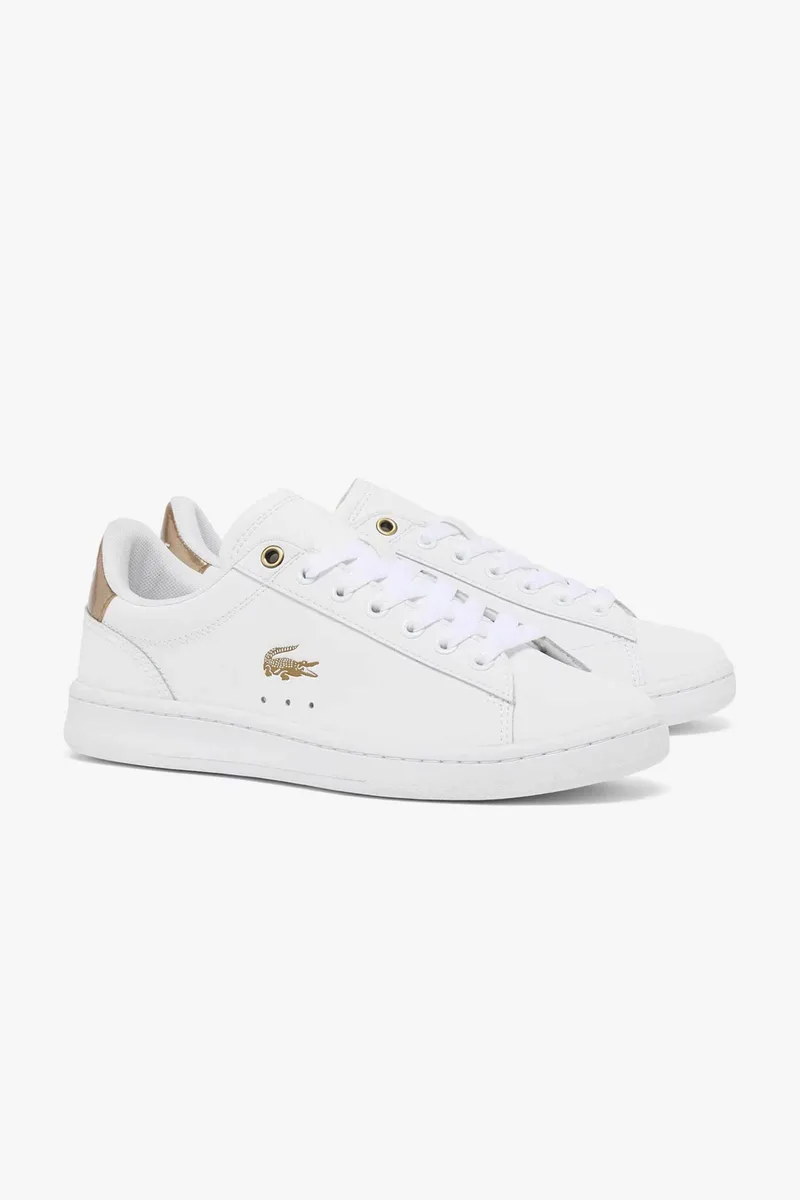 Lacoste γυναικεία δερμάτινα sneakers "Carnaby Set" - 51SFA0092ALM Λευκό