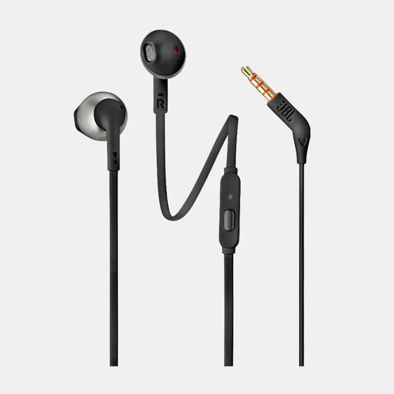 JBL T205Ε, InEar Universal Headphones 1-but Mic (9000274161_1469)