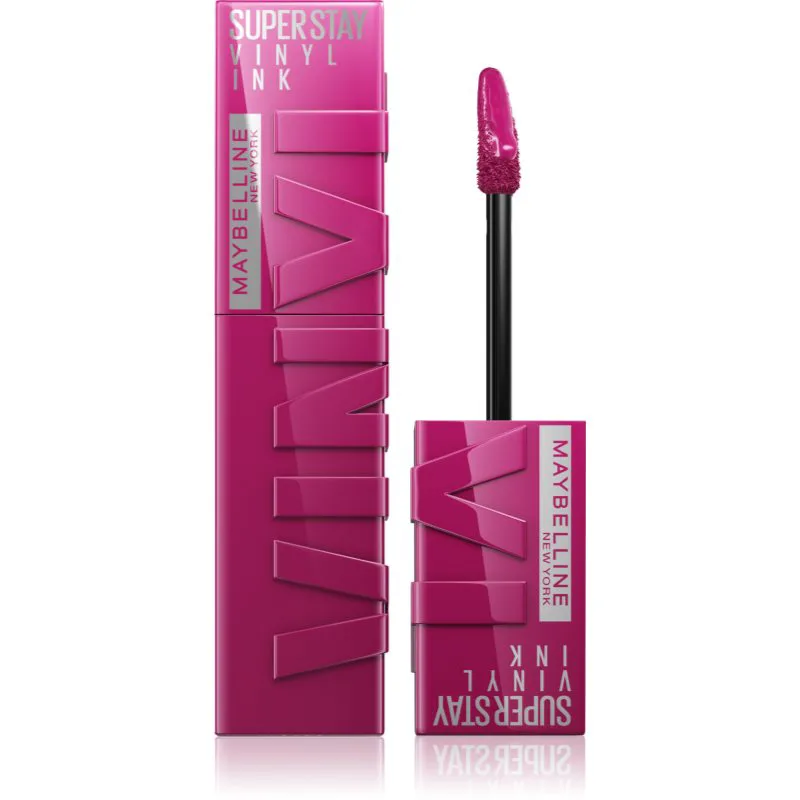 MAYBELLINE NEW YORK SuperStay Vinyl Ink μακράς διαρκείας ρευστό κραγιόν 170 UNAFRAID 4.2 ml