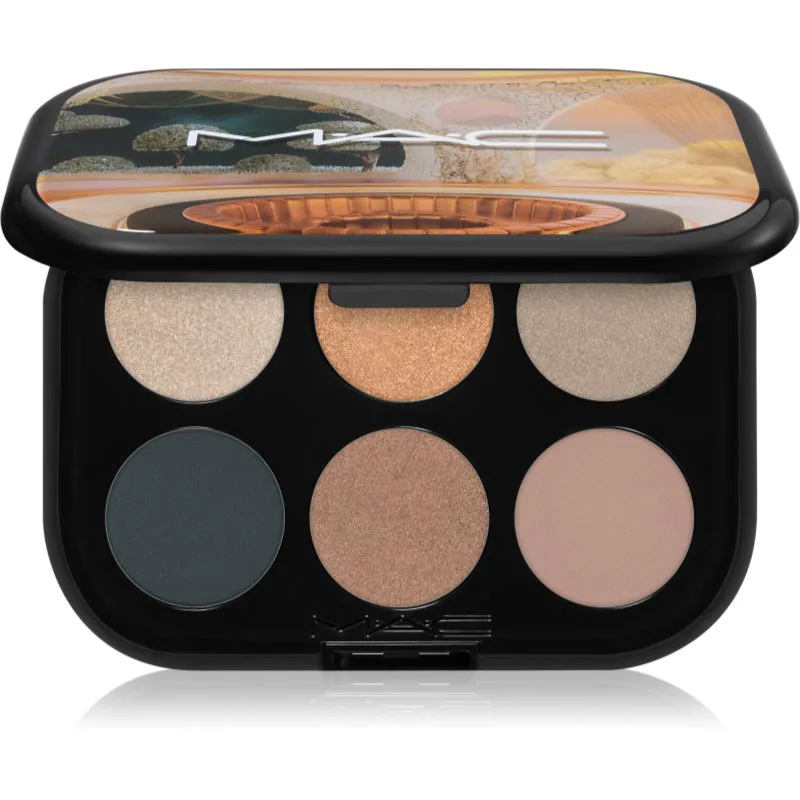 MAC Cosmetics Connect In Colour Eye Shadow Palette 6 shades Παλέτα σκιών για τα μάτια απόχρωση Bronze Influence 6.25 γρ