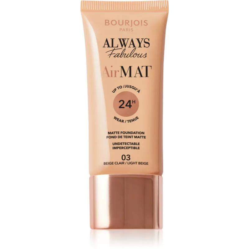 Bourjois Air Mat ματ μεικ απ απόχρωση 03 Light Μπεζ 30 ml