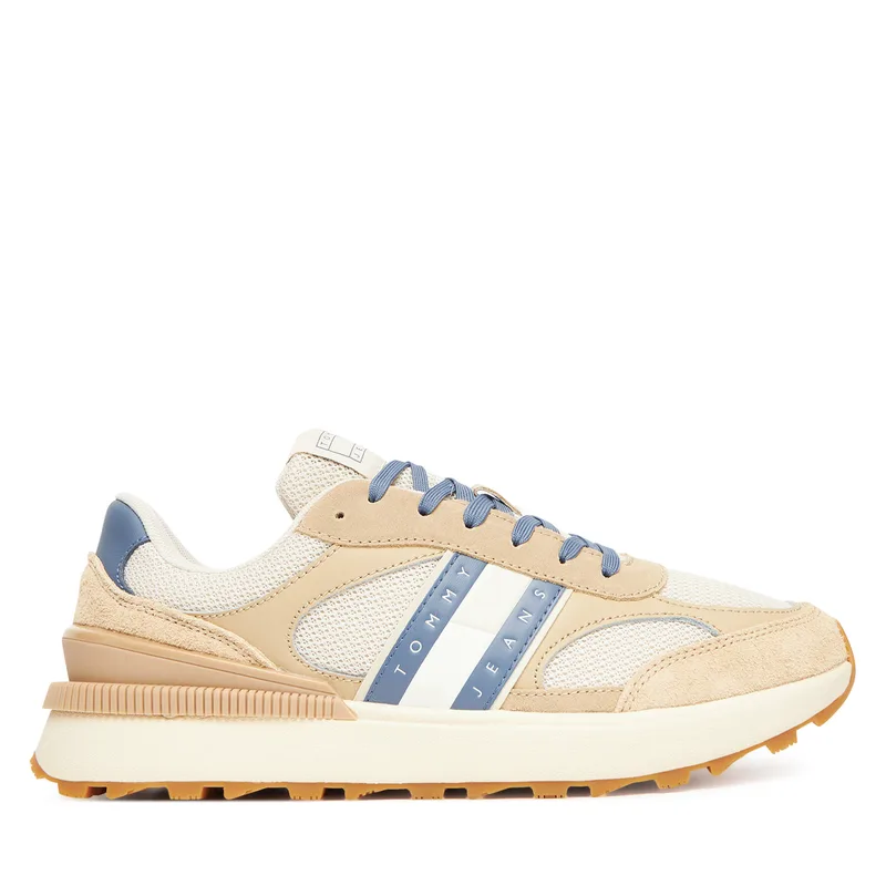 Αθλητικά Tommy Jeans Tjm Technical Runner Ess EM0EM01537 Μπεζ