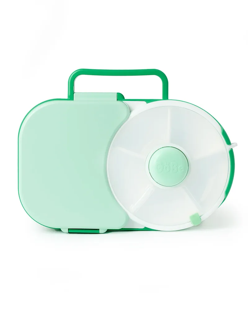 GoBe 2in1 Lunchbox & Snack Spinner Sage Green