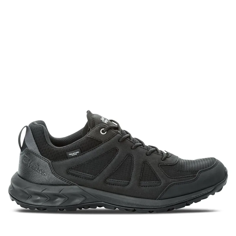 Παπούτσια πεζοπορίας Jack Wolfskin Woodland 2 Texapore Low 4051271 Μαύρο