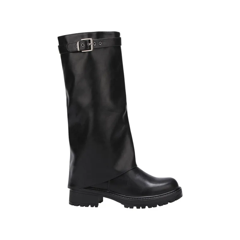Μπότες χωρίς τακούνι La Modeuse 75945_P179837