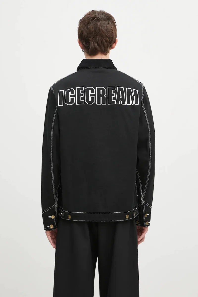 Βαμβακερό μπουφάν πουκάμισο ICECREAM Canvas Lined Work