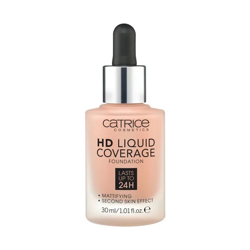 Πούδρες & Βάσεις Catrice HD Coverage Liquid Foundation - 40 Warm Μπεζ