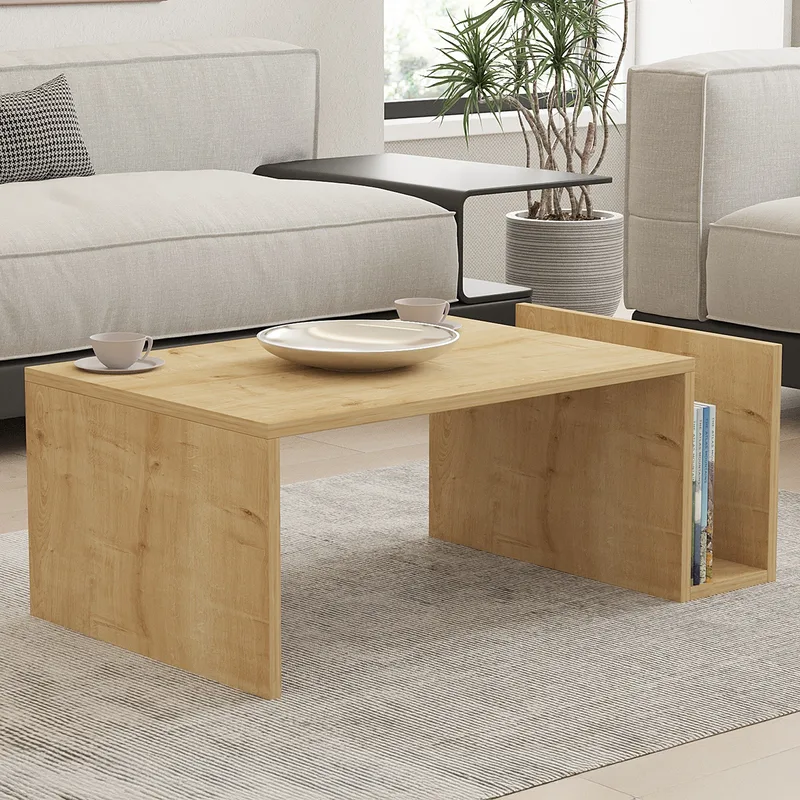 Τραπέζι Σαλονιού Memo - Sapphire Oak 495Sse1119 (86,8x32,4x50)