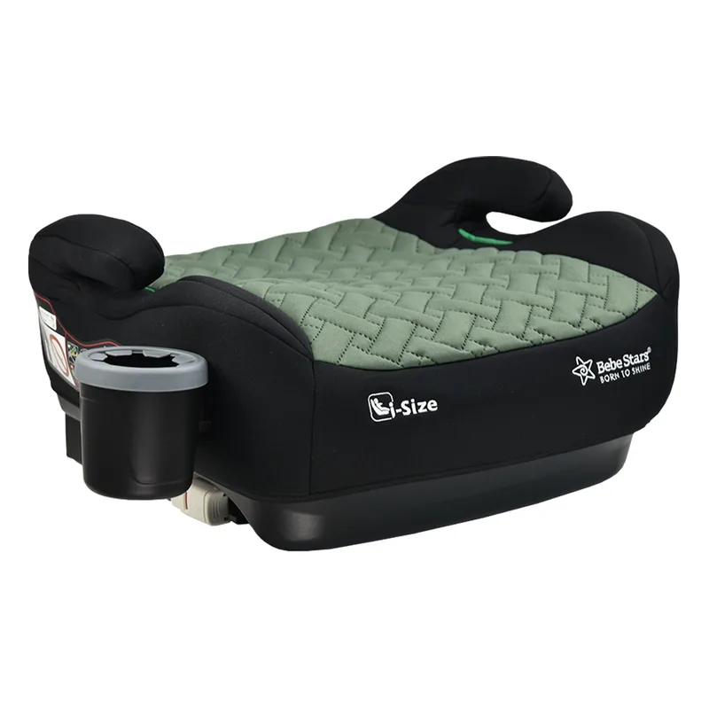 Κάθισμα Αυτοκινήτου Booster (125 έως 150εκ. Ύψος) Bebe Stars i-Size Olive 954-176