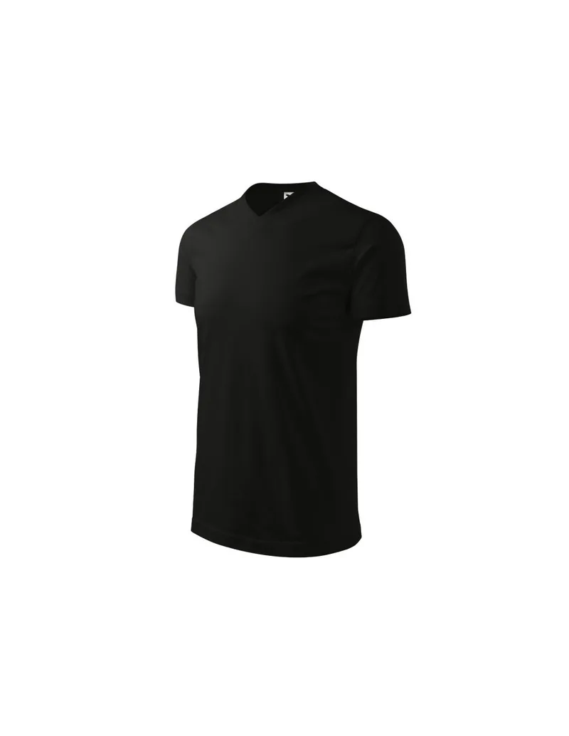 Malfini Ανδρικό Διαφημιστικό T-shirt Κοντομάνικο σε Μαύρο Χρώμα MLI-11101