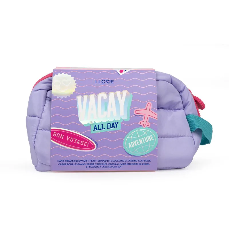 I Love Vacay All Day σετ δώρου για ταξίδια