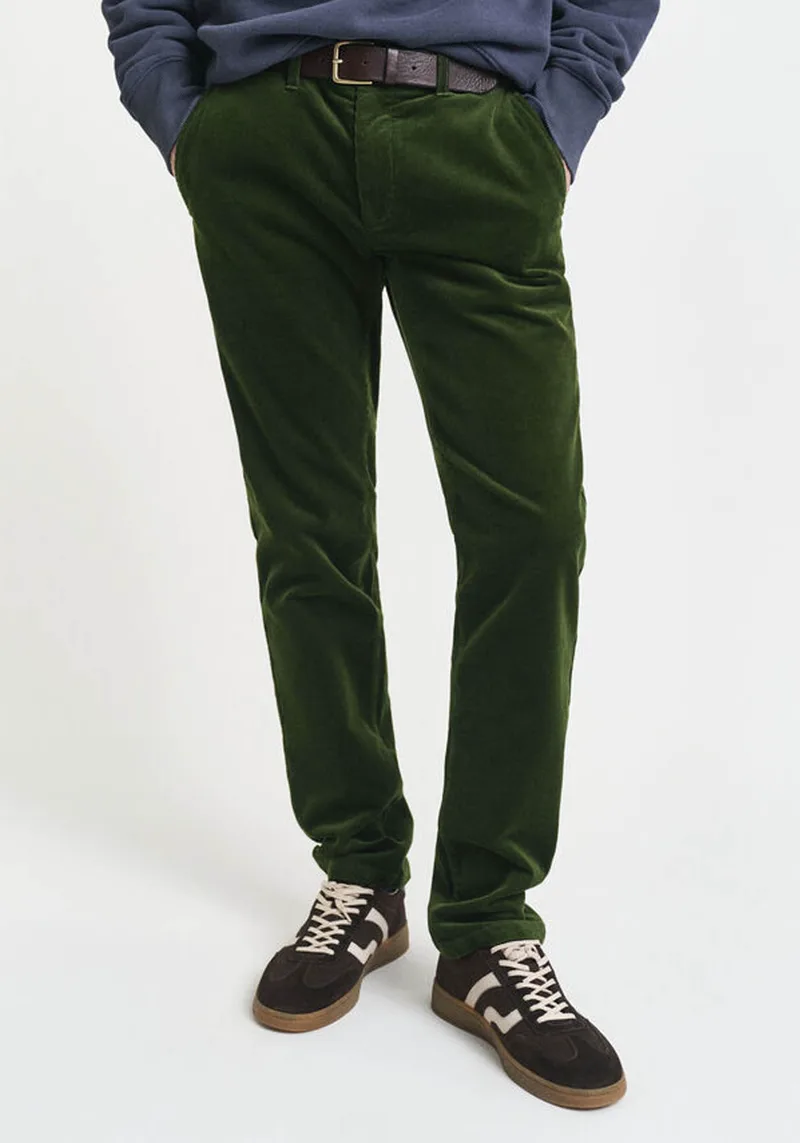 GANT Παντελόνι της σειράς Corduroy - 1505319-34 360 Country Green