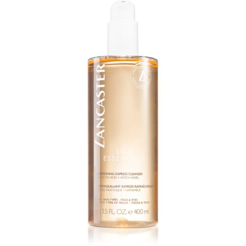 Lancaster Skin Essentials Refreshing Express Cleanser καθαριστικό νερό προσώπου Για πρόσωπο και μάτια 400 ml