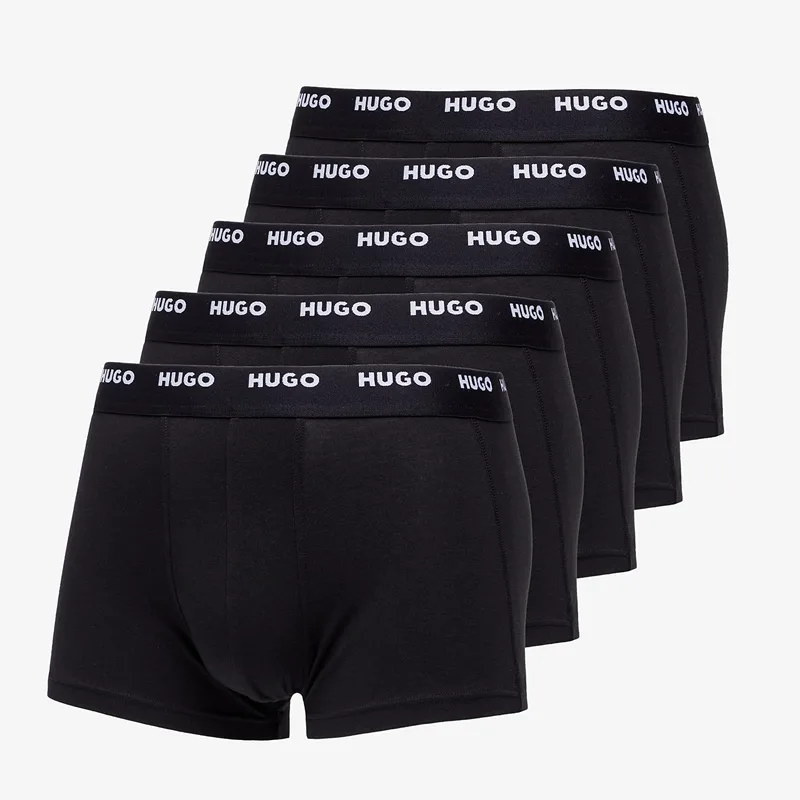 Μπόξερς Hugo Boss Boxer 5 Pack Black XL
