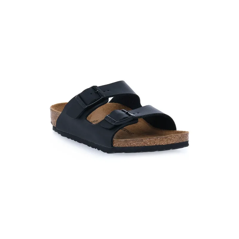 Σανδάλια χωρίς τακούνι BIRKENSTOCK ARIZONA BLACK CALZ S