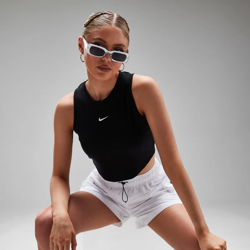 Nike Sportswear Essential Rib Crop Γυναικεία Αμάνικη Μπλούζα (9000151900_4376)