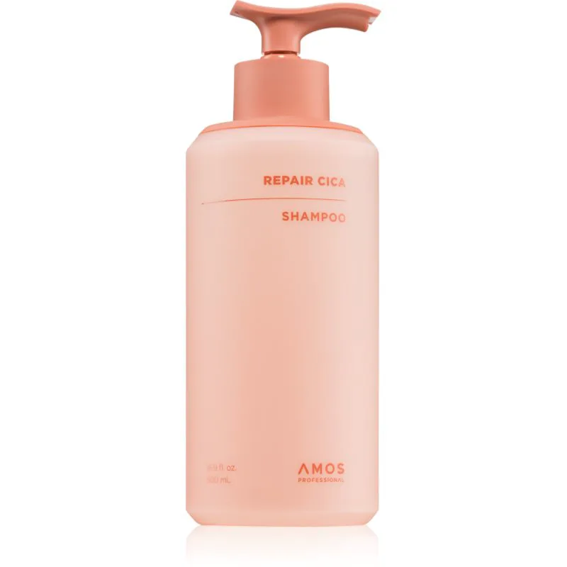 AMOS PROFESSIONAL Repair Cica Shampoo δυναμωτικό σαμπουάν για ταλειπωρημένα μαλλιά 500 γρ