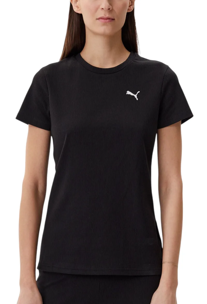 Μπλούζα Κοντομάνικη Puma ESS Elevated Rib Tee 685021-01 Γυναικείο