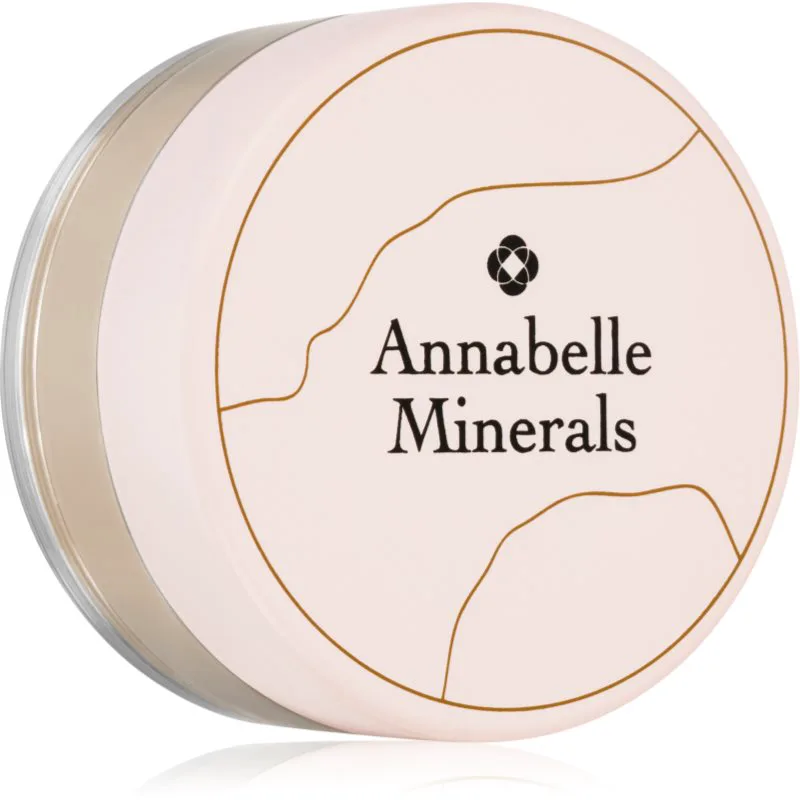 Annabelle Minerals Coverage Mineral Foundation μεταλλικό μεικ απ πούδρας για τέλεια εμφάνιση απόχρωση Golden Fairest 4 γρ